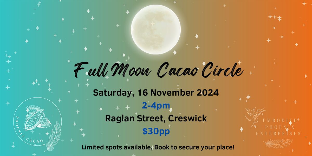 November Full Moon Cacao Circle