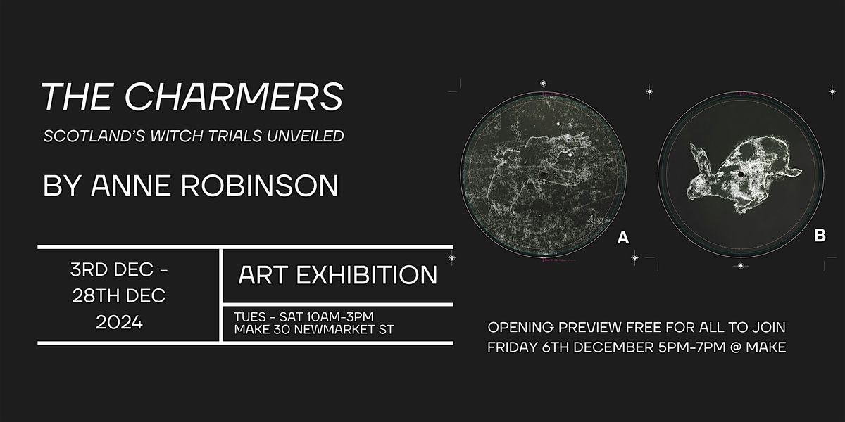 Opening preview of The Charmers exhibition by Anne Robinson