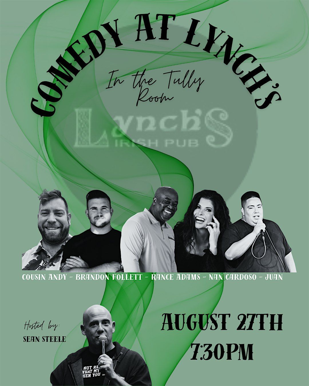 Comedy night @ Lynch\u2019s Irish Pub