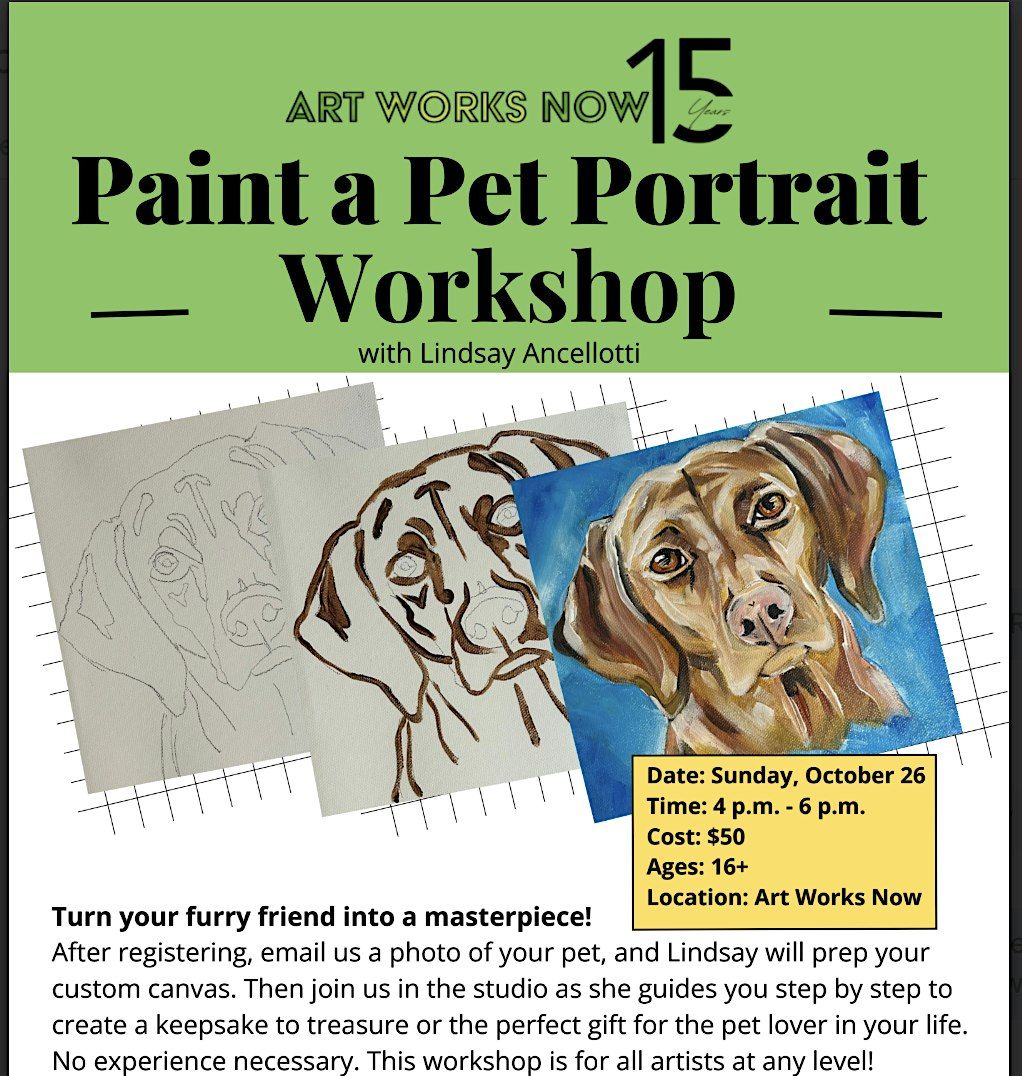 Paint a Pet Workshop