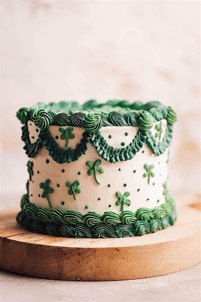 St. Patricks Day Cake Decorating Class