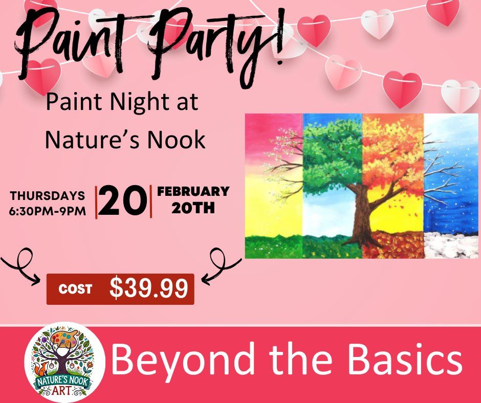 Feb. 20th at Nature's Nook