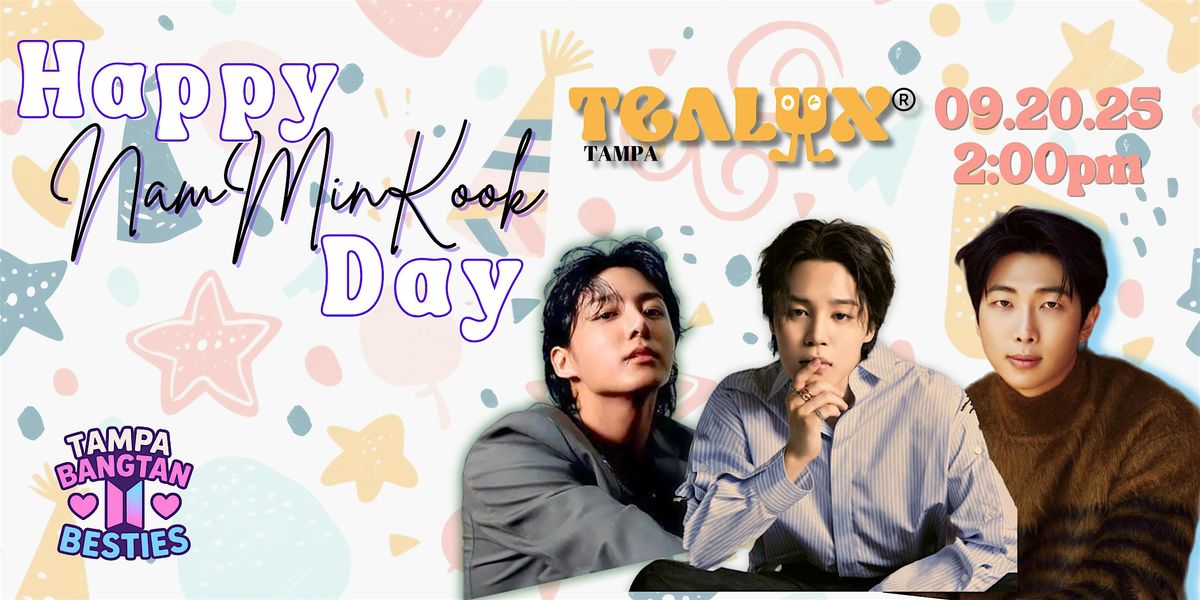 Happy NamMinKook Day - Cupsleeve Event