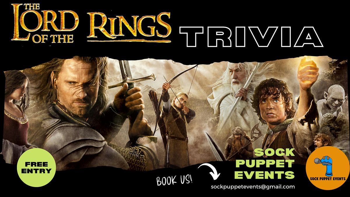 LOTR trivia - HARVEYS SPORTS BAR
