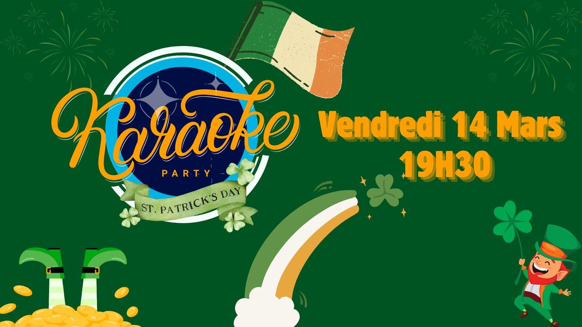 Karaok\u00e9\/\/St-Patrick Au Bureau Li\u00e9vin