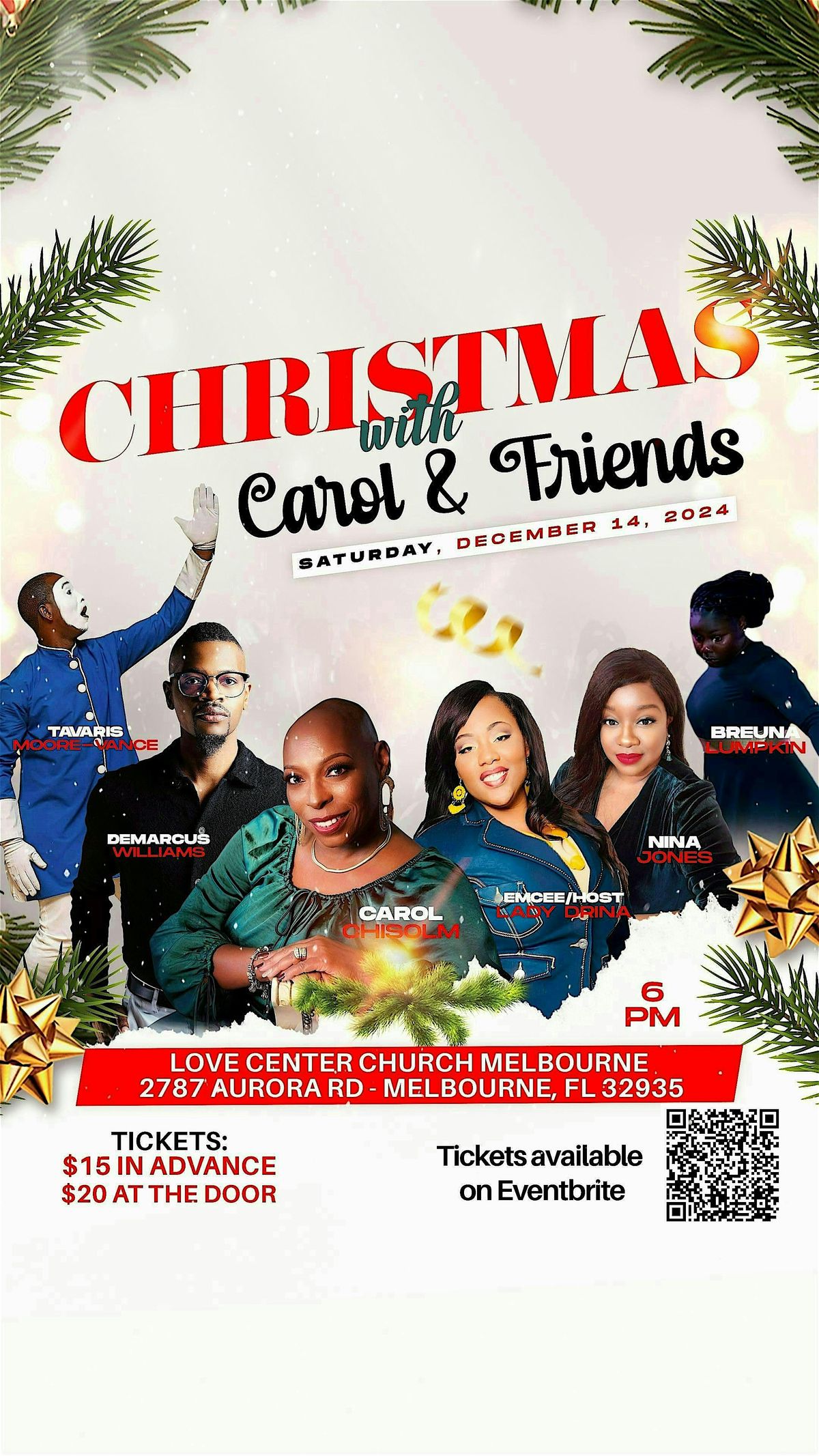 Christmas with Carol & Friends (Virtual)