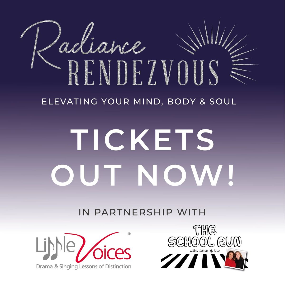 Radiance Rendezvous with The School Run podcast \ud83c\udf99\ufe0f