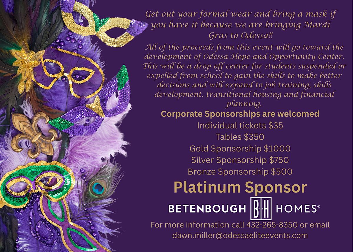 Mardi Gras Gala