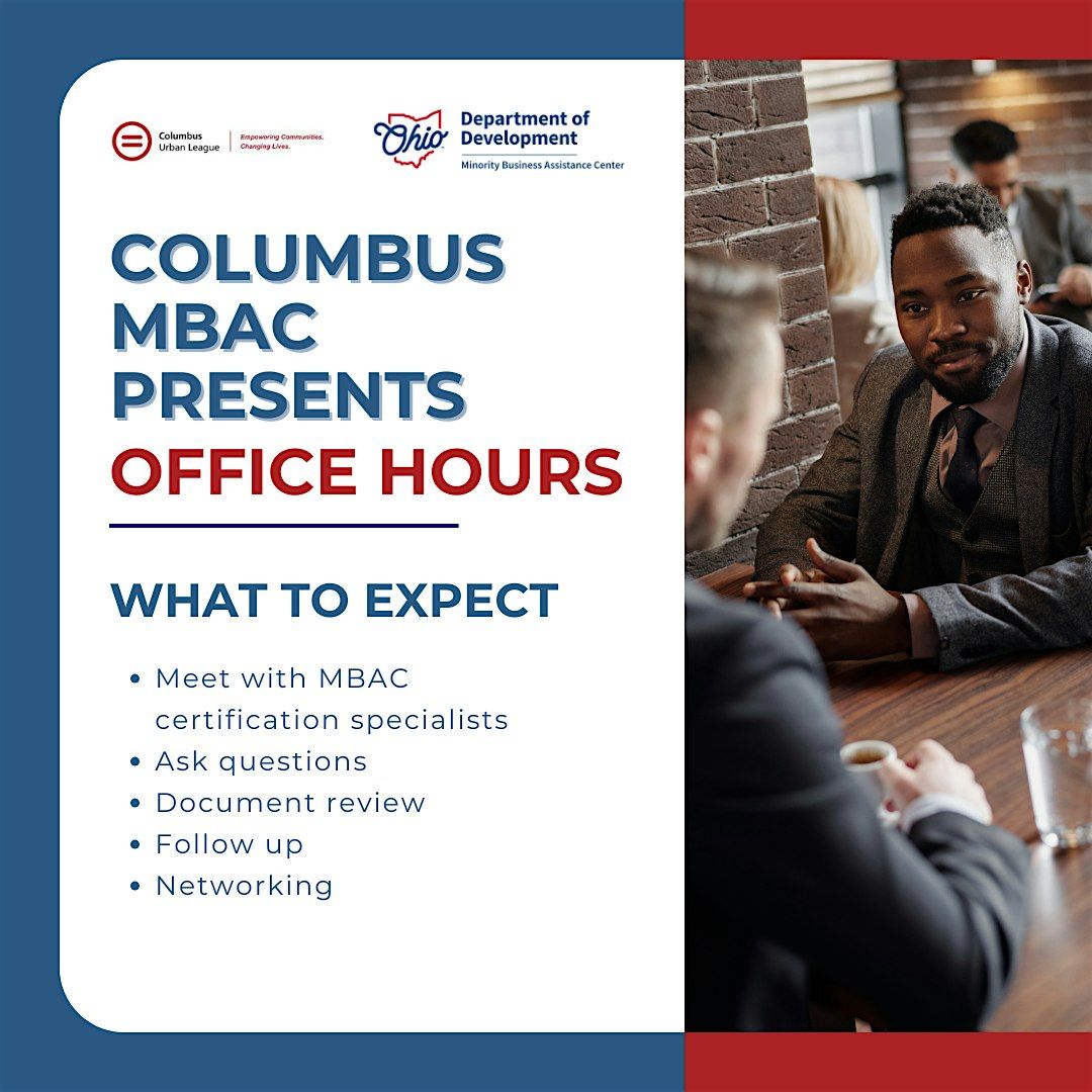 Columbus MBAC Office Hours - Reynoldsburg