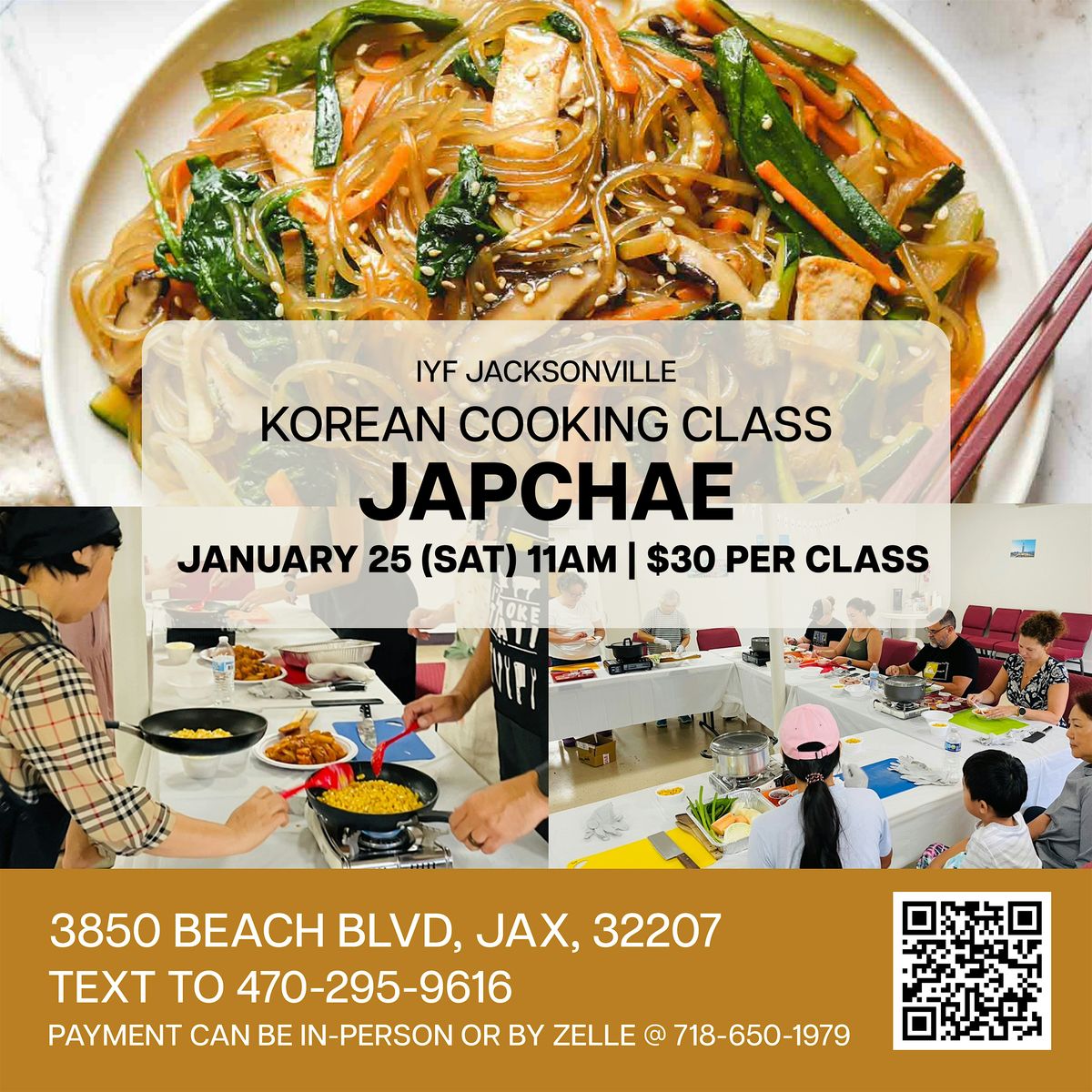 Korean Cooking Class - Japchae