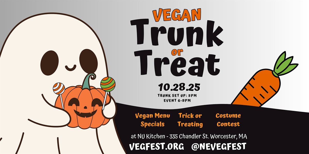 Vegan Trunk-Or-Treat Worcester MA 2025
