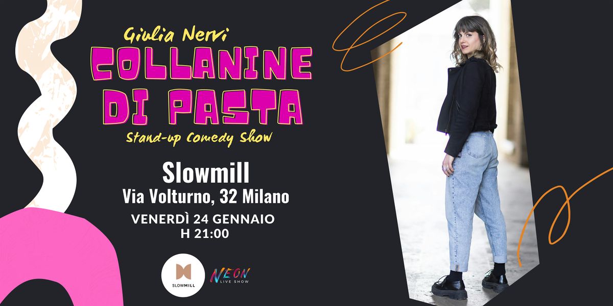 Collanine di pasta di Giulia Nervi| Stand-up comedy show