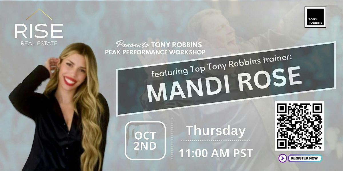 LEARN TONY ROBBINS SUCCESS SYSTEM!