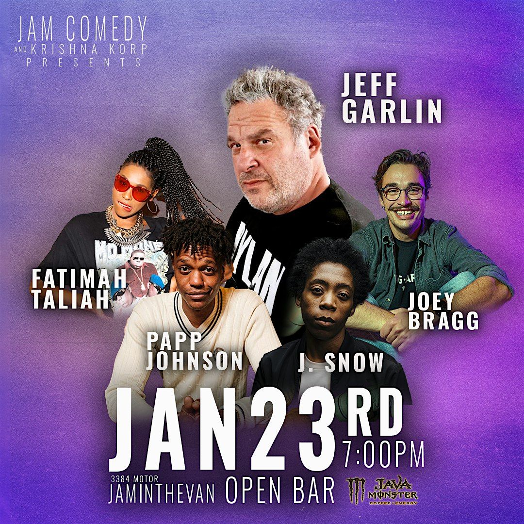 Jeff Garlin, Fatimah Taliah, and More! - JAM Comedy LA