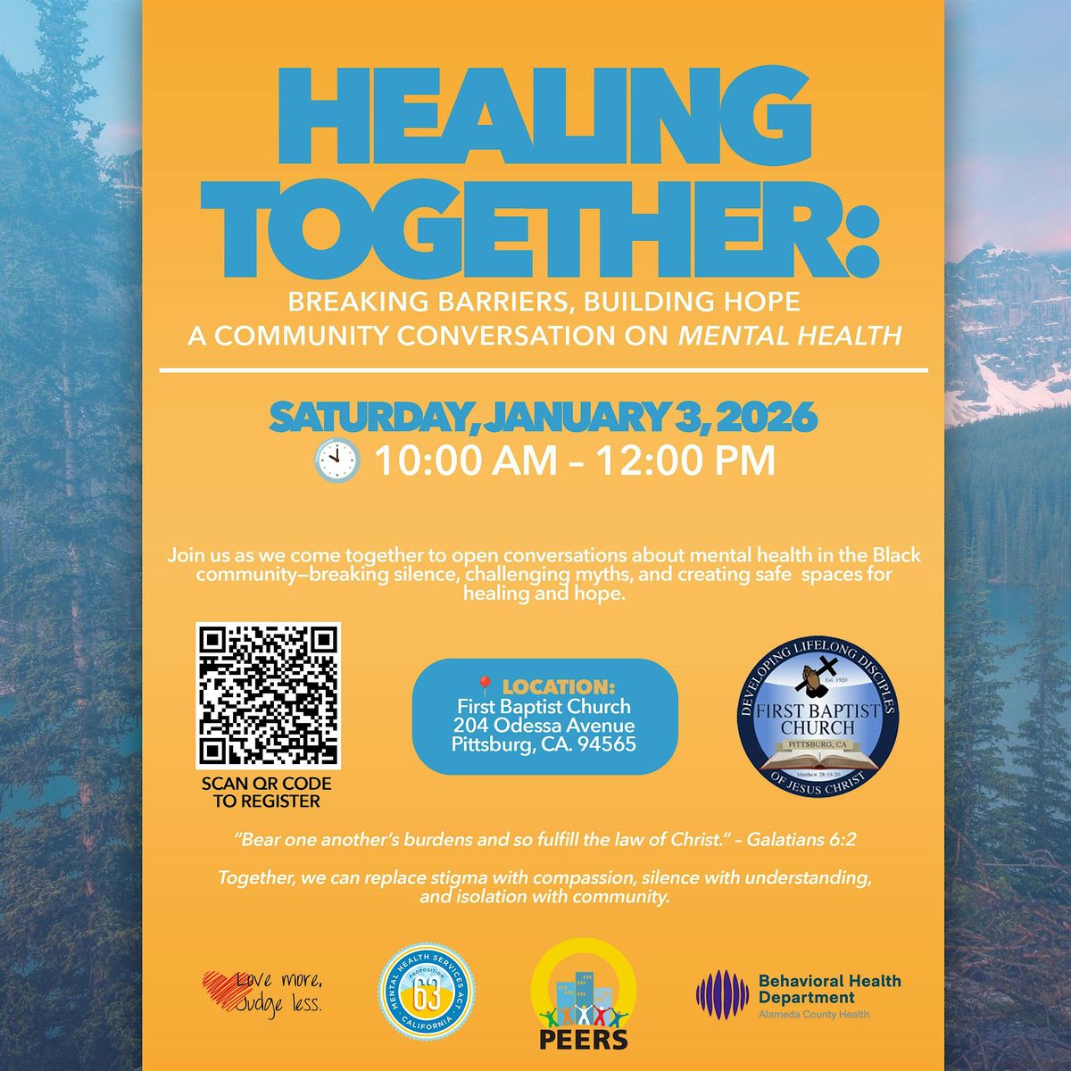 Healing Together: Breaking Barriers, Building Hope