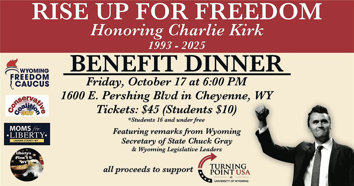 Rise up for Freedom: Honoring Charlie Kirk