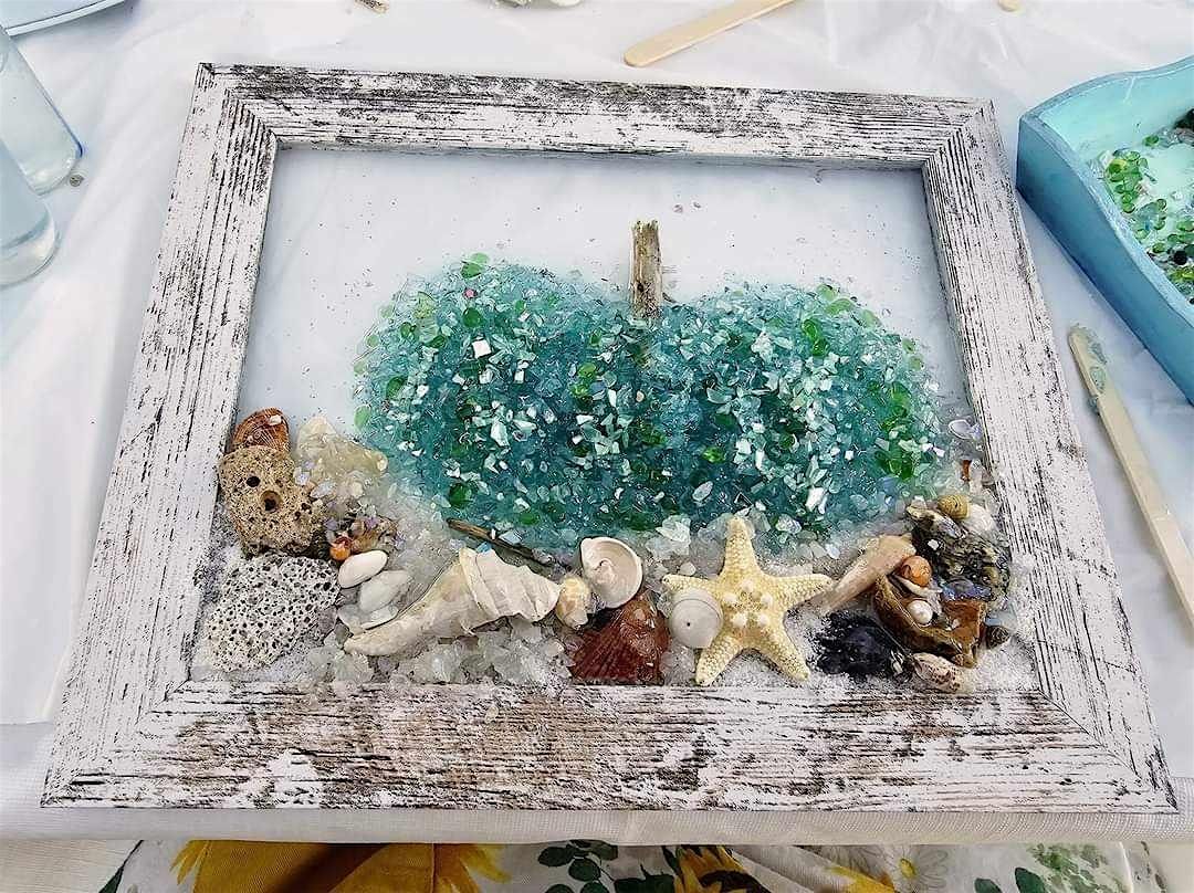 Fall scene,  pumpkin or seascape- at the Bloomin Cottage