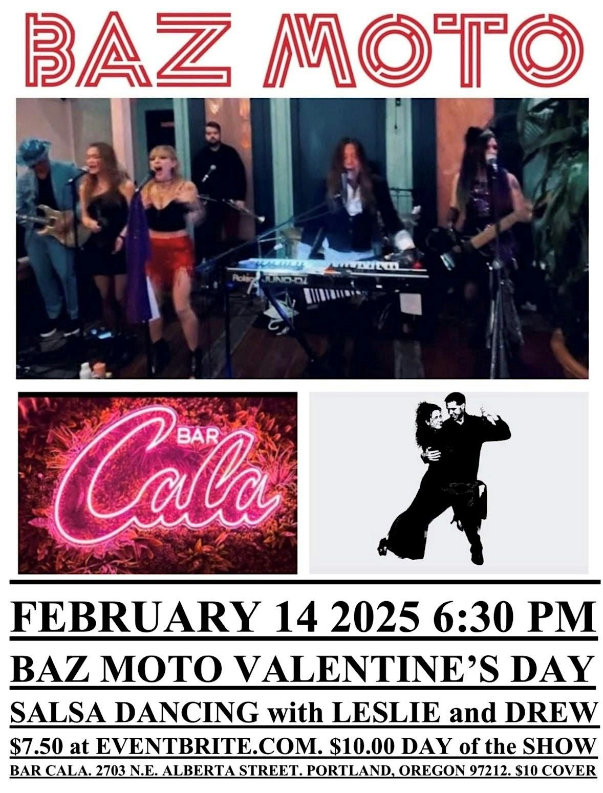 BAZ MOTO at BAR CALA VALENTINE'S DAY