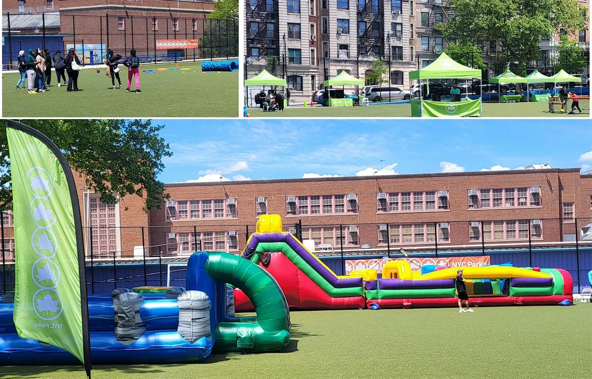 Family Fun Day at Jacob H. Schiff Playground