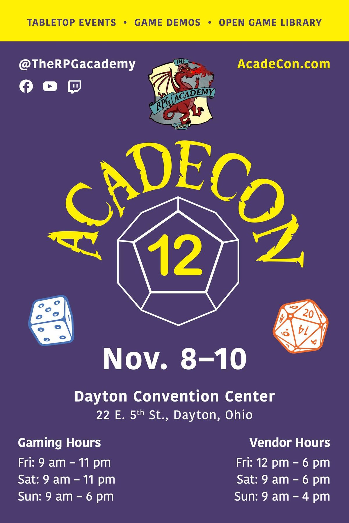 AcadeCon 2024: D12th AcadeCon