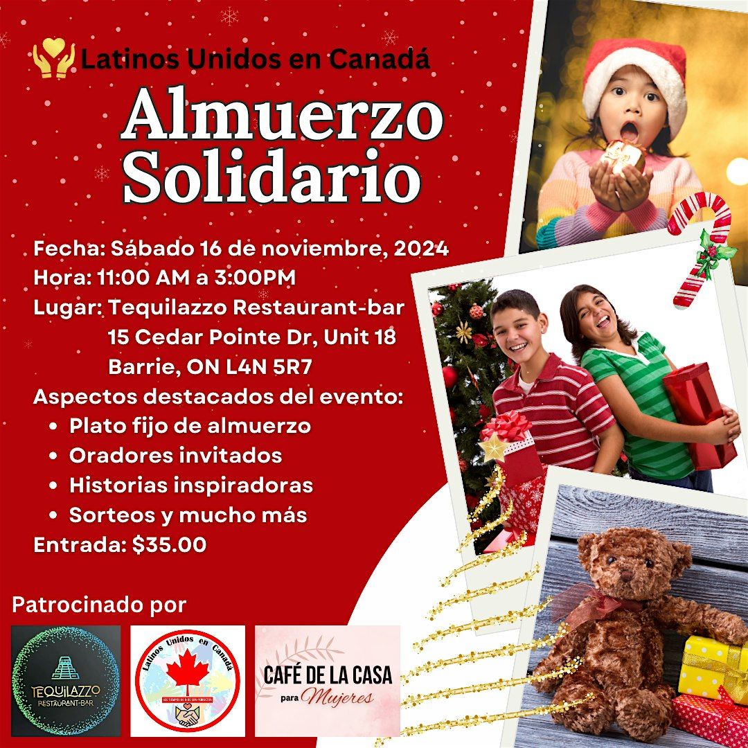 Almuerzo Solidario en Barrie