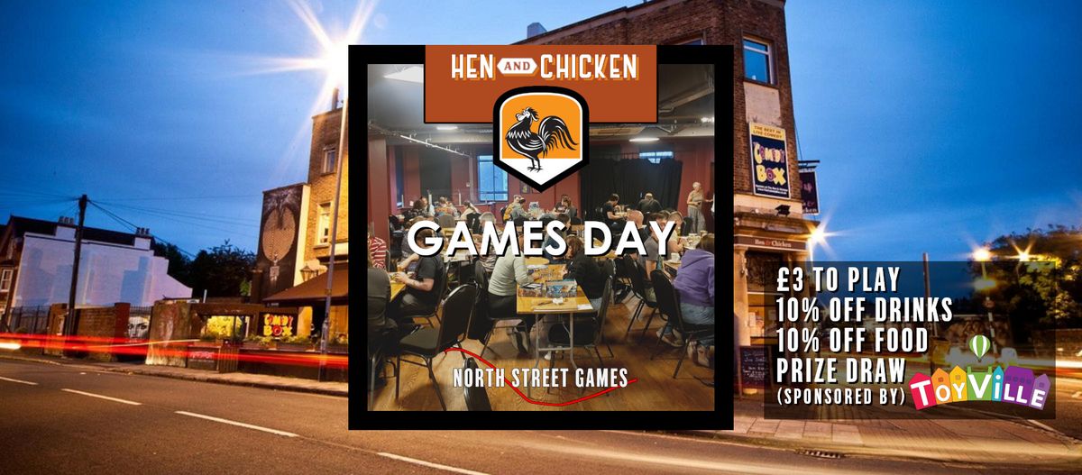 Board Games Day at The Hen and Chicken