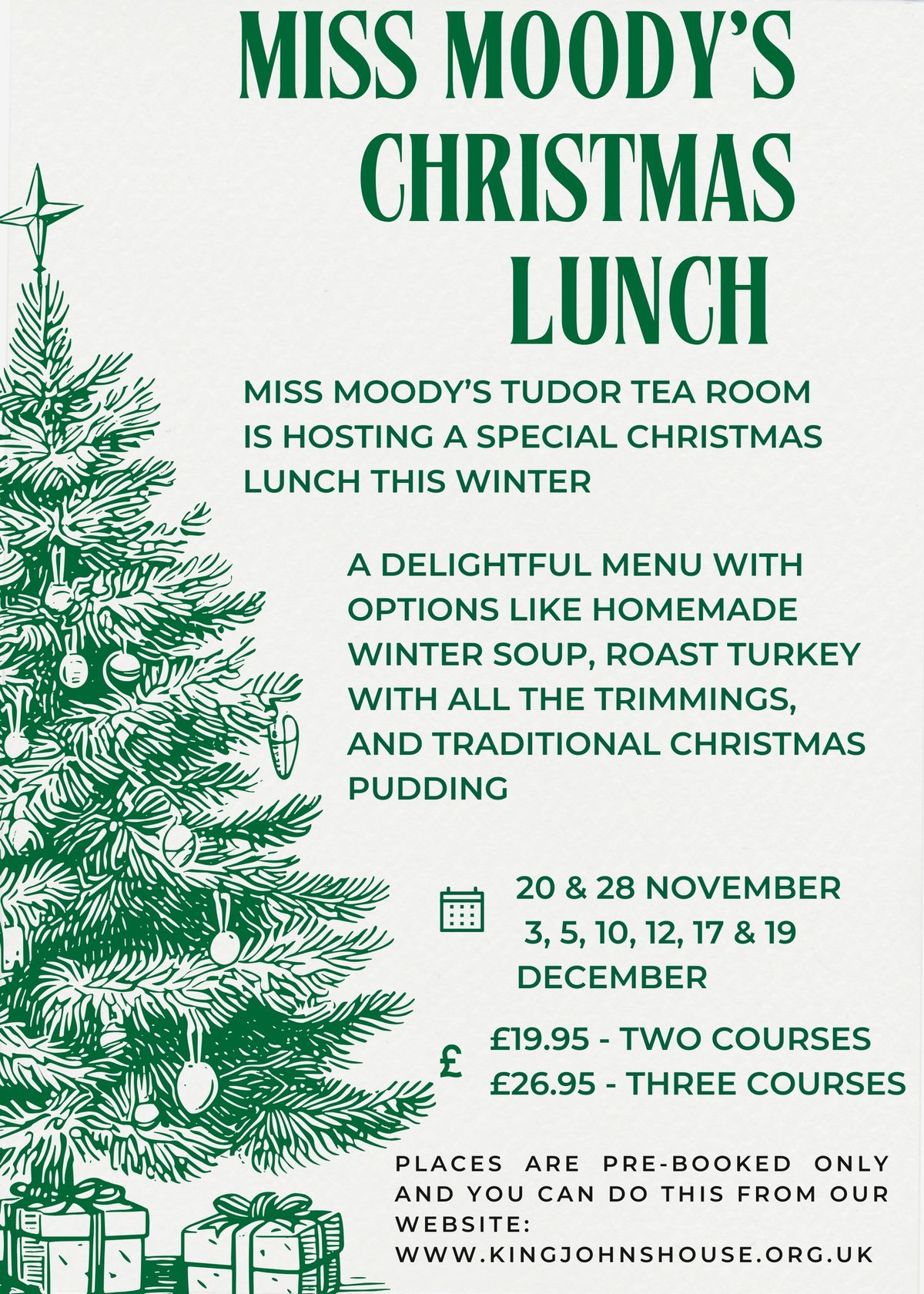 Miss Moody's Christmas Lunch