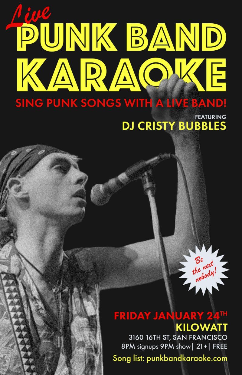 Live Band Karaoke at The Basement East