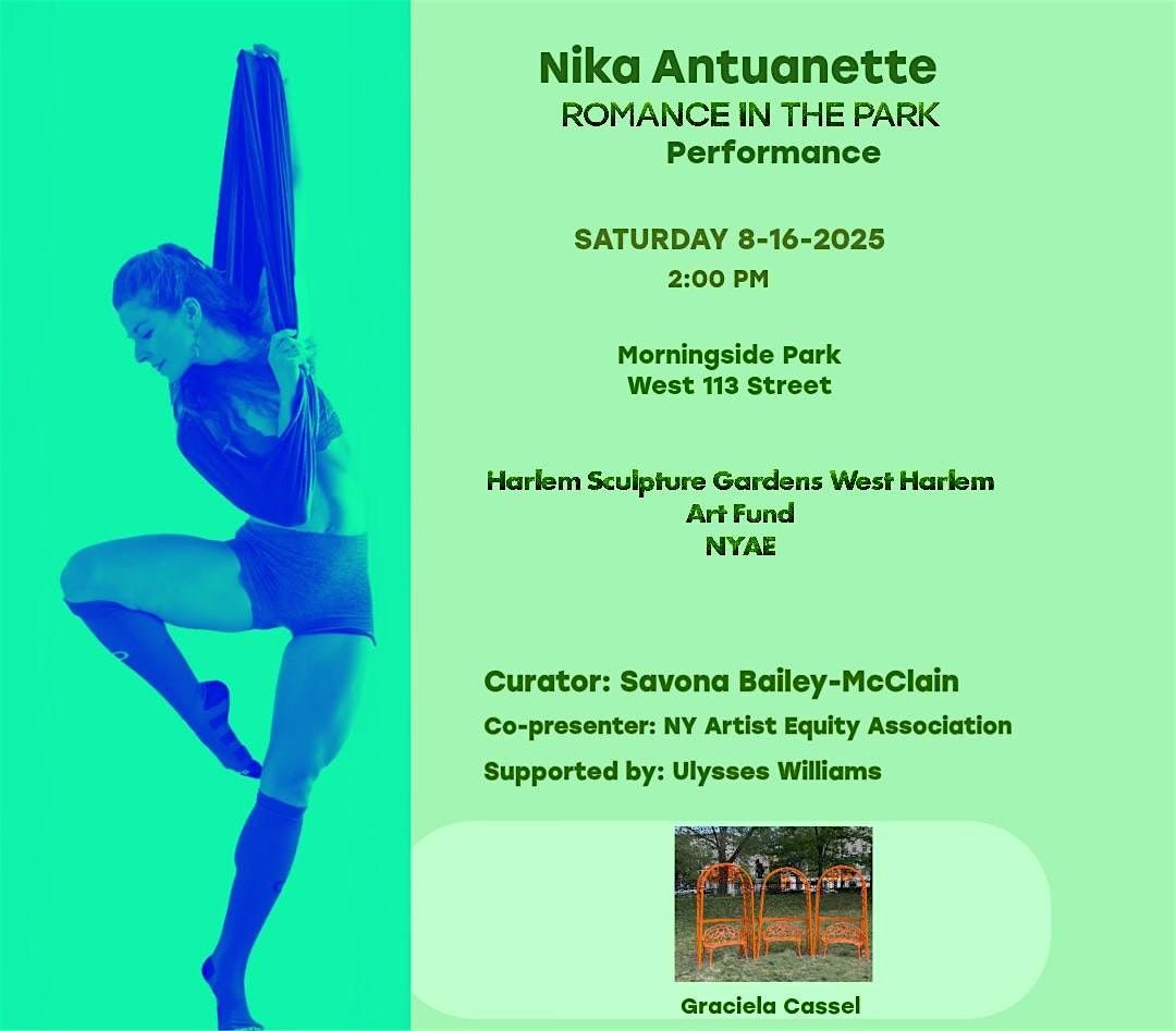 A performance by Nika Antuanette at "Romance In The Park"