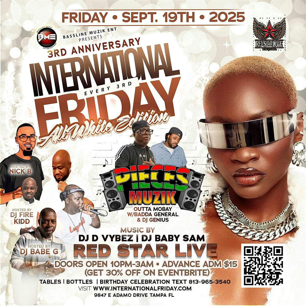 INTERNATIONAL FRIDAY ALL WHITE EDITION PARTY TAMPA