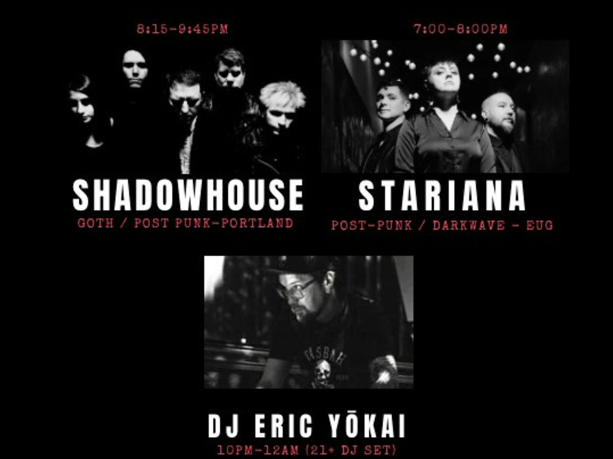 DARK DISCO featuring SHADOWHOUSE, Stariana, DJ Eric Yokai