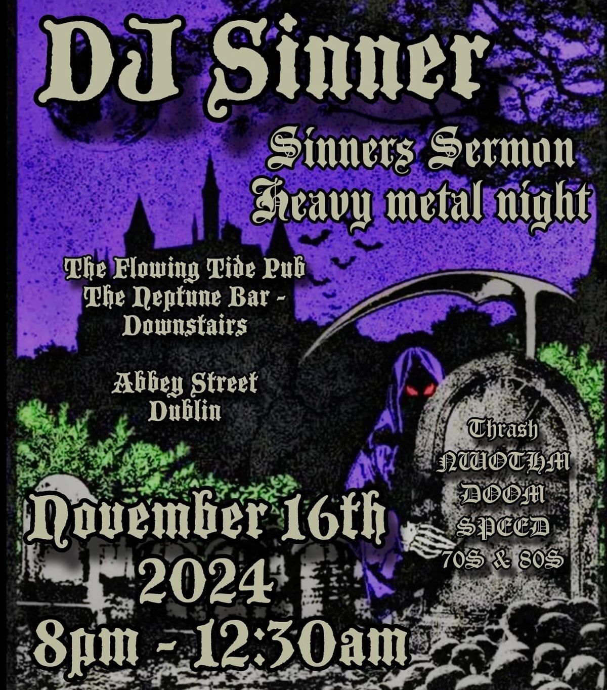 Sinners Sermon with DJ Sinner