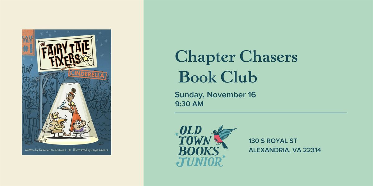 November Chapter Chasers Book Club: The Fairy Tale Fixers