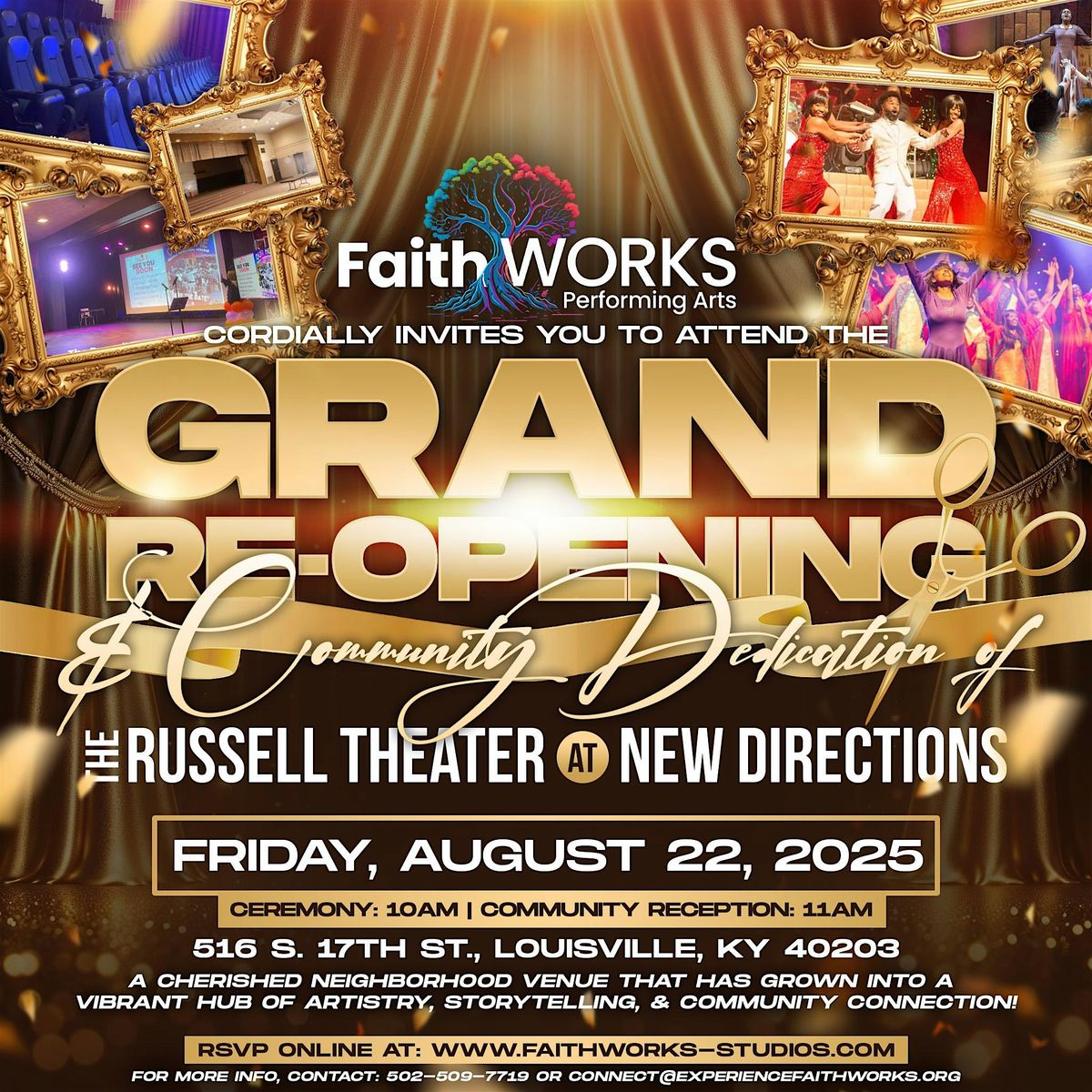 Grand Re-Opening & Community Dedication of the Russell Theater