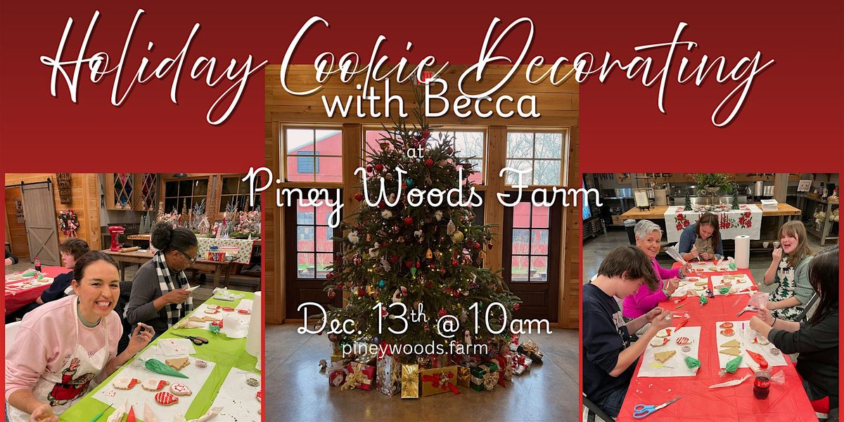 Holiday Cookie Decorating