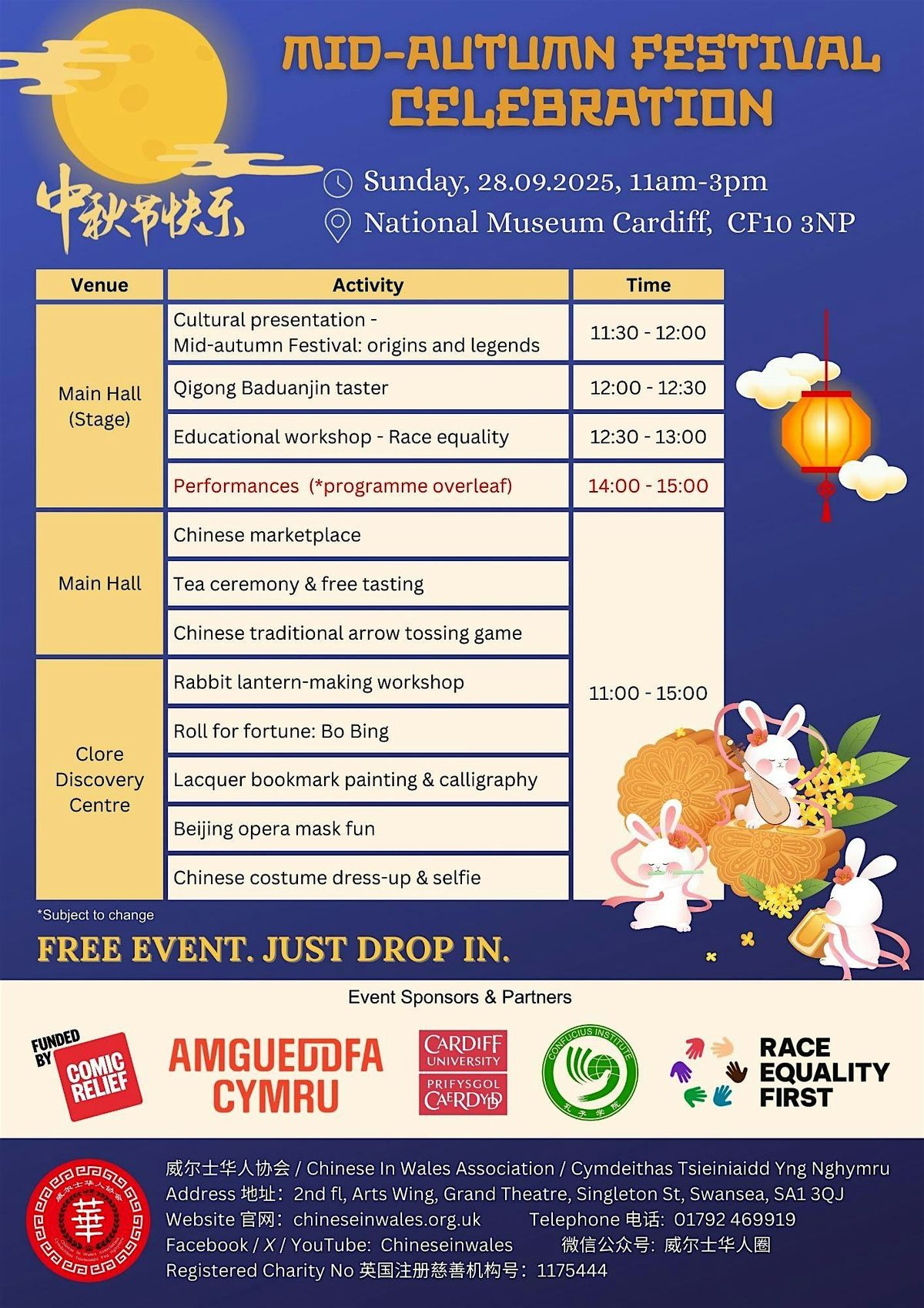 Mid-autumn Festival Celebration in Cardiff