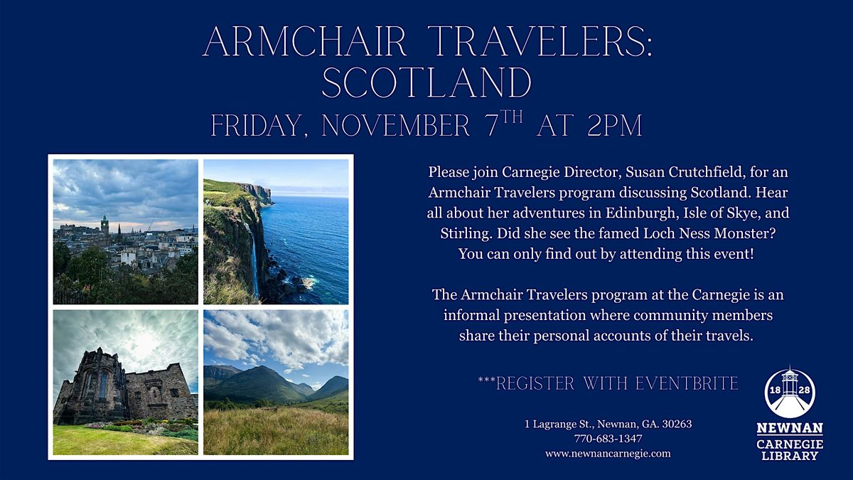 Armchair Travelers: Scotland