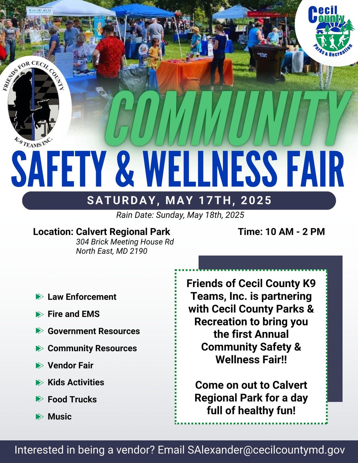 Community Safety & Wellness Fair