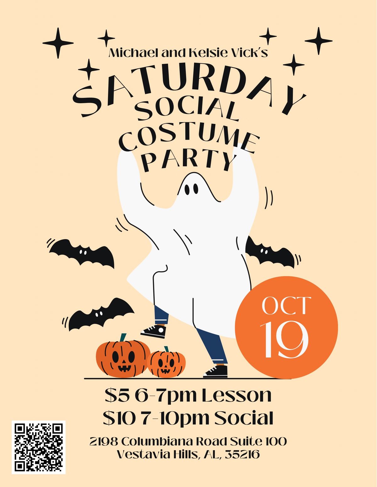 Saturday Social Costume Party!