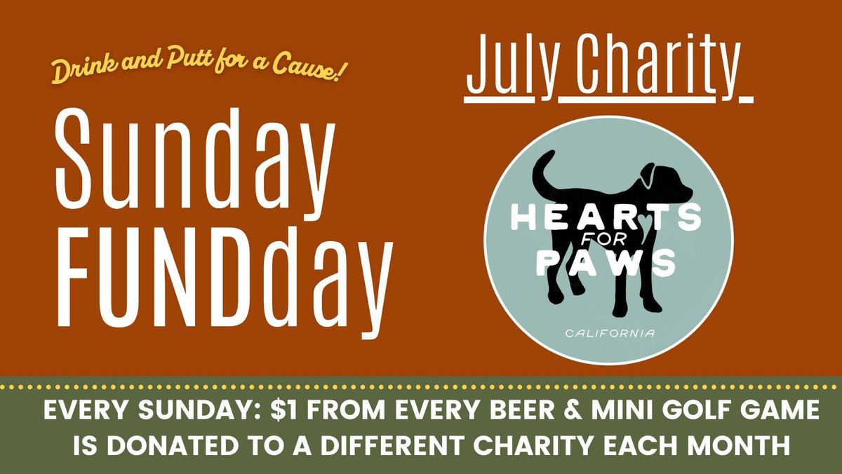 Sunday Funday with Hearts for Paws Rescue