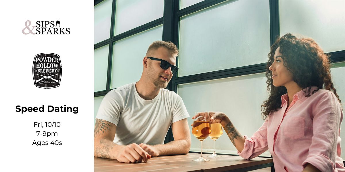 Speed Dating Ages 40s in Enfield, CT at Powder Hollow Brewery