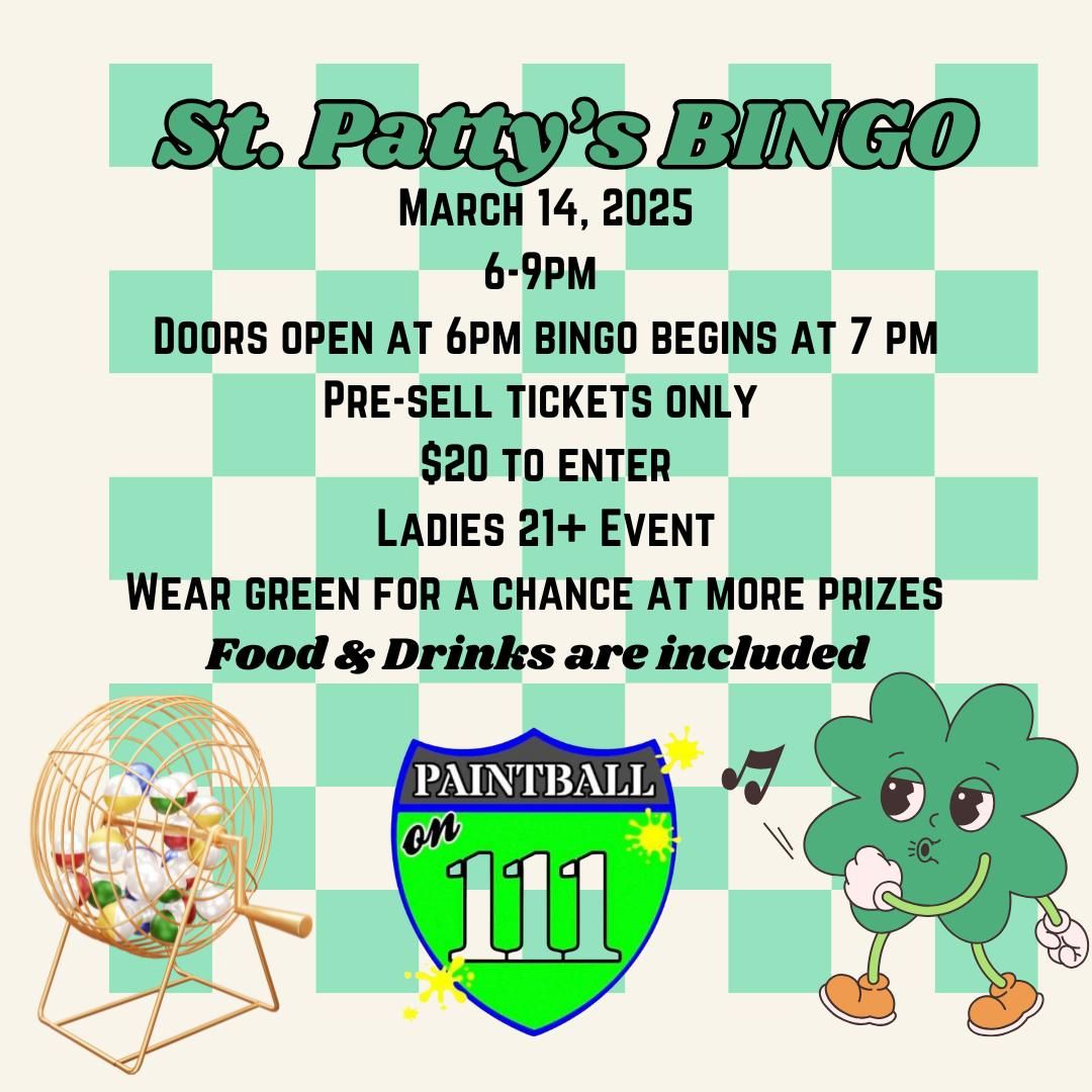 Ladies Only Bingo St. Patty's Day 