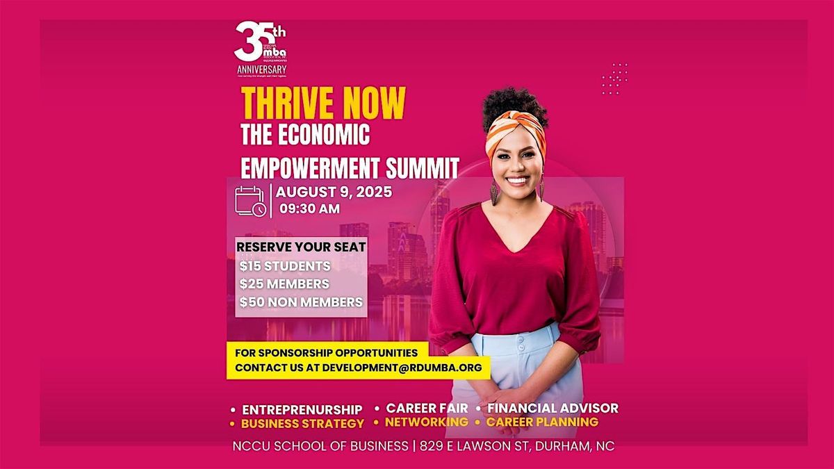 Thrive Now - The Economic Empowerment Summit