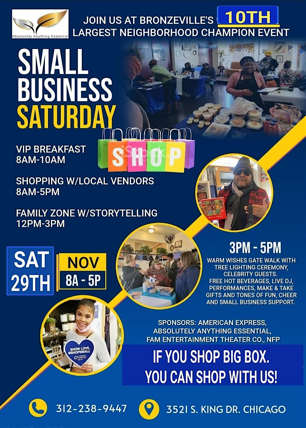 Chicago's 2025  Largest Bronzeville Small Business  Saturday event