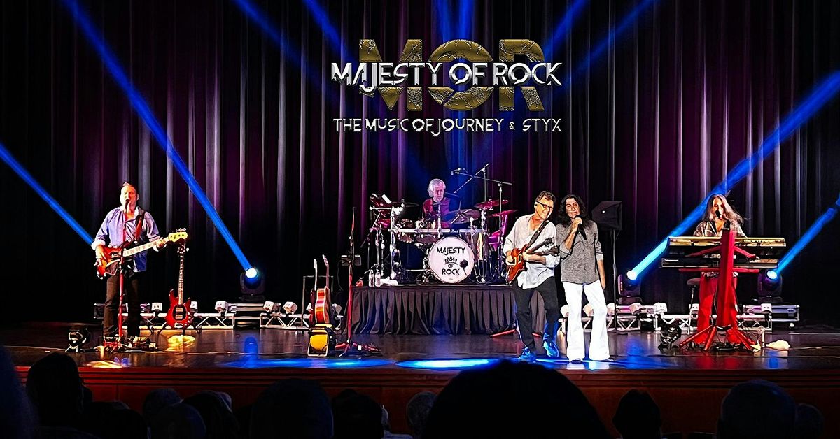 Majesty of Rock presents tributes to Journey and Styx