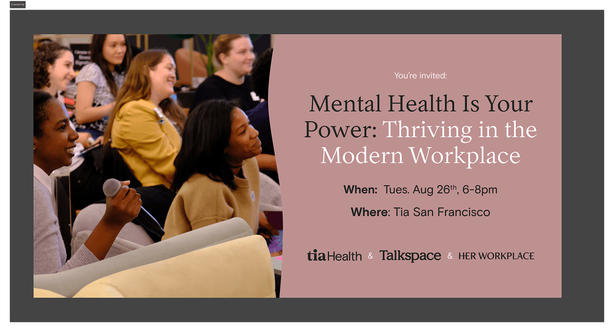 Mental Health Is Your Power: Thriving in the Modern Workplace