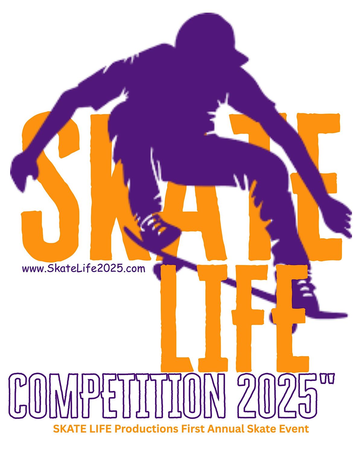 SKATE LIFE  COMPETITION 2025 REGISTRATION ONLY