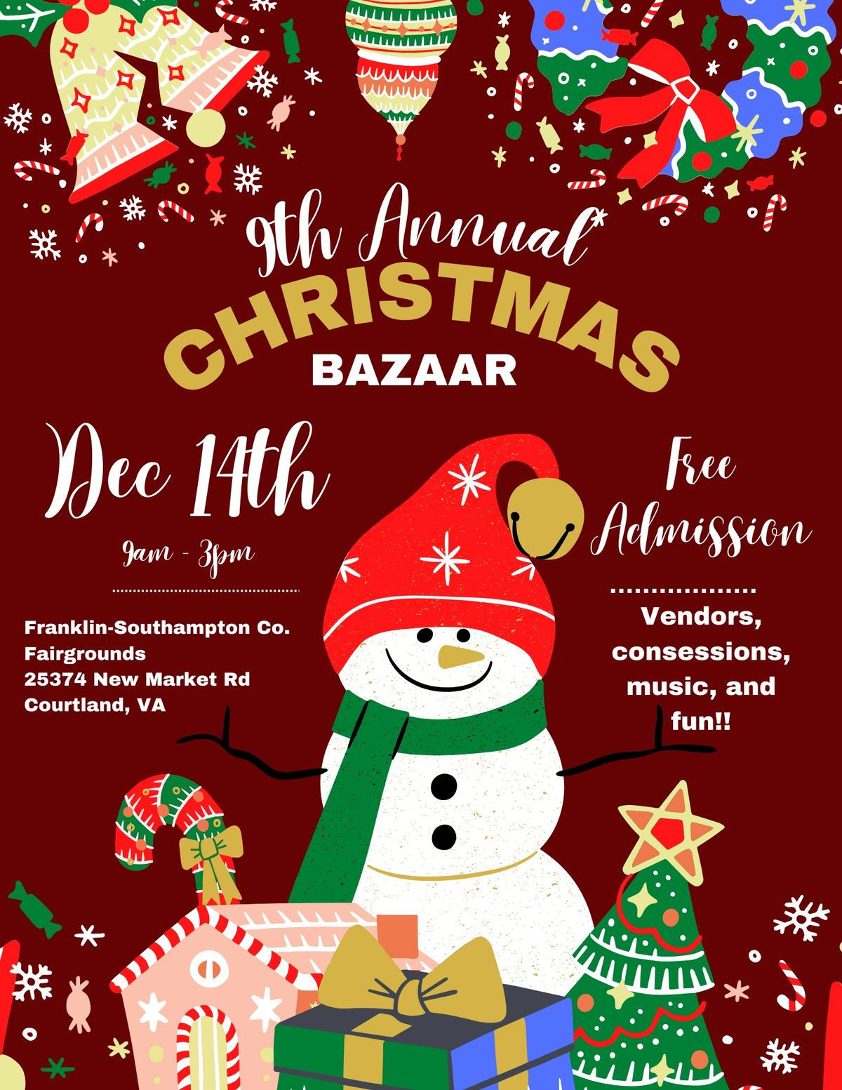 9th Annual Christmas Bazaar