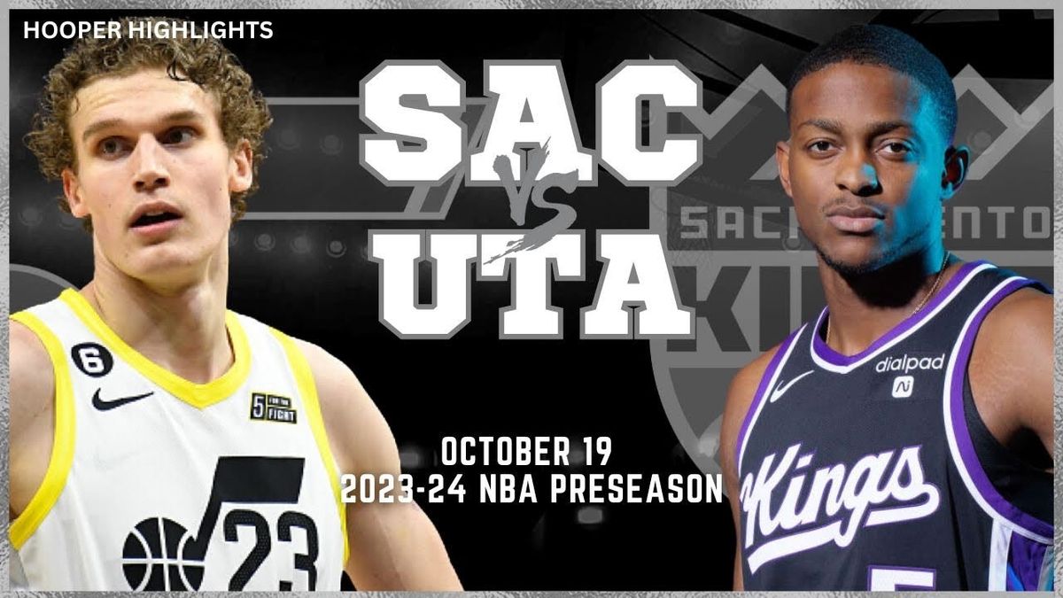 NBA Preseason: Utah Jazz vs. Sacramento Kings