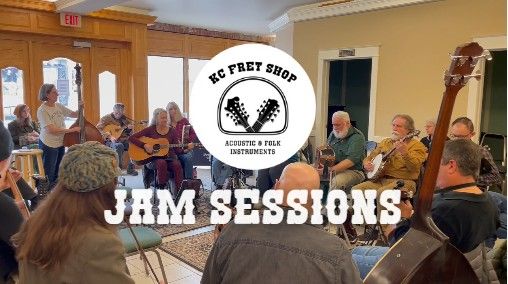 KC Fret Shop Monthly Jam Session - January!